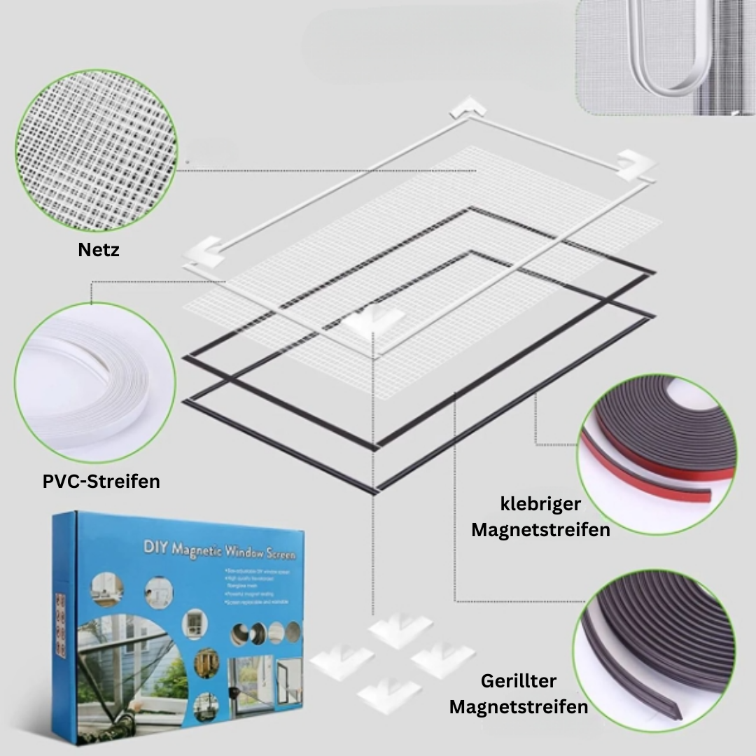 InsectGuard™ Magnetisch anti-muggenscherm