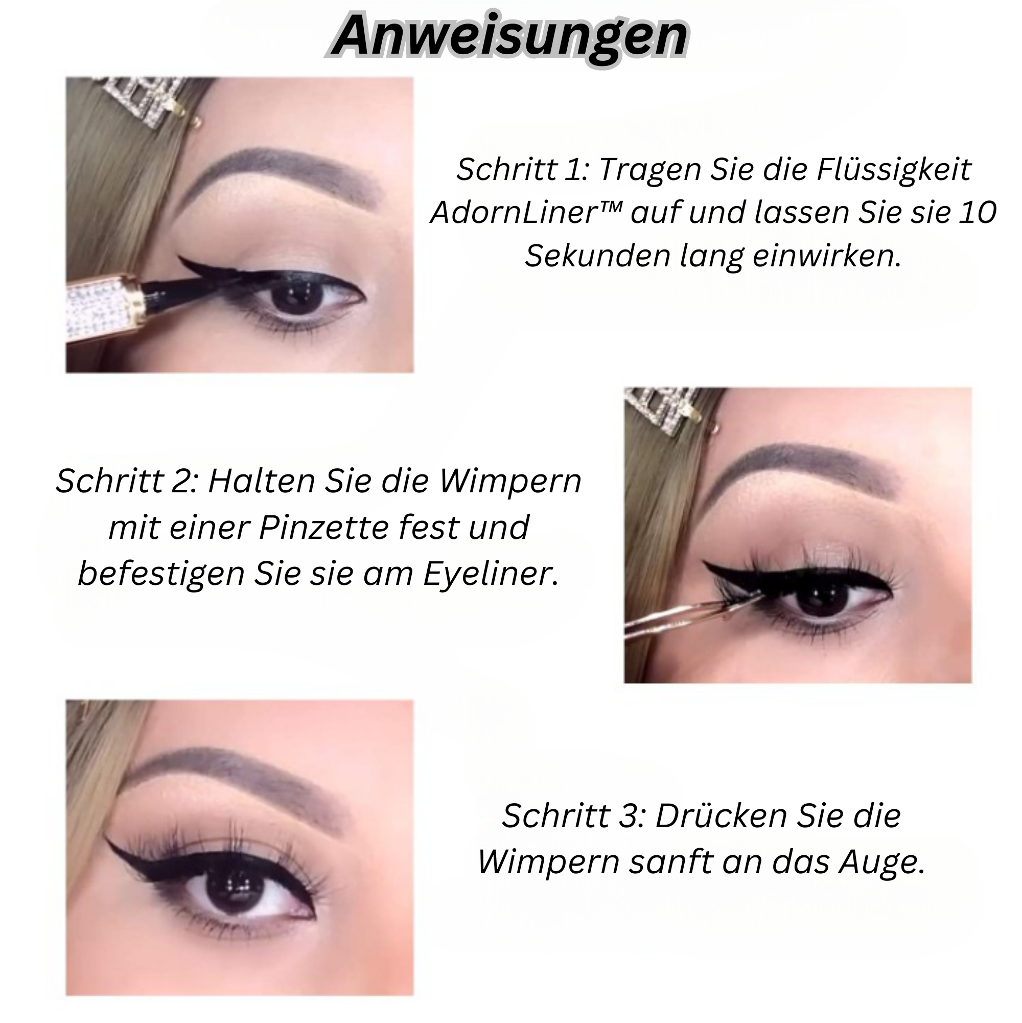 AdornLiner™️ I Selbstklebender Eyeliner (1+1 GRATIS)