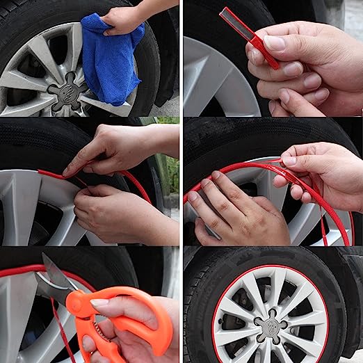 RimWrap™ Zierstreifen zum Schutz von Autofelgen