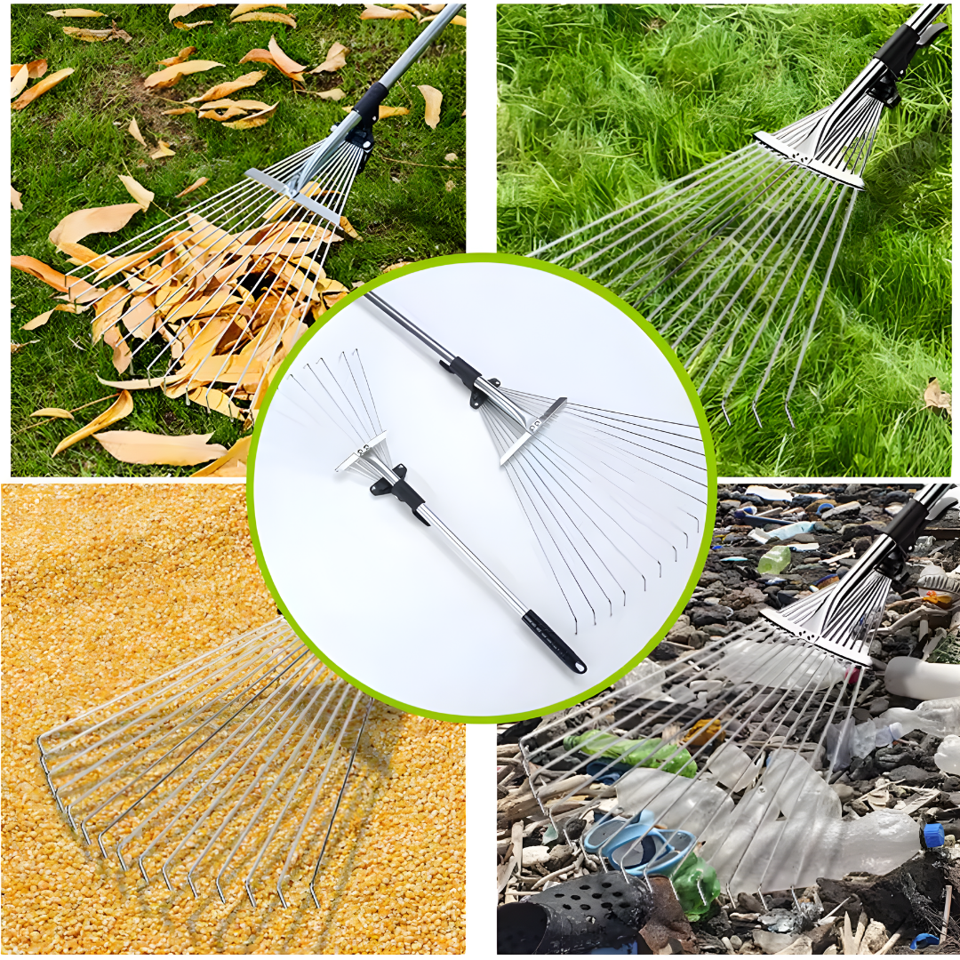 LeafSweep™ - Vielseitiger Gartenrechen