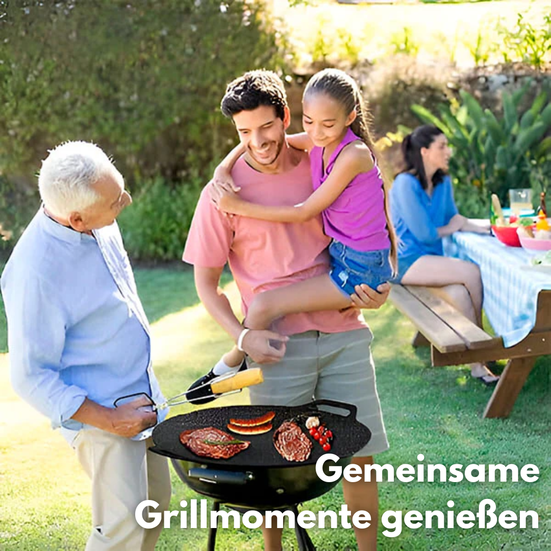 SizzleNest™ - Koreanische runde Grillpfanne
