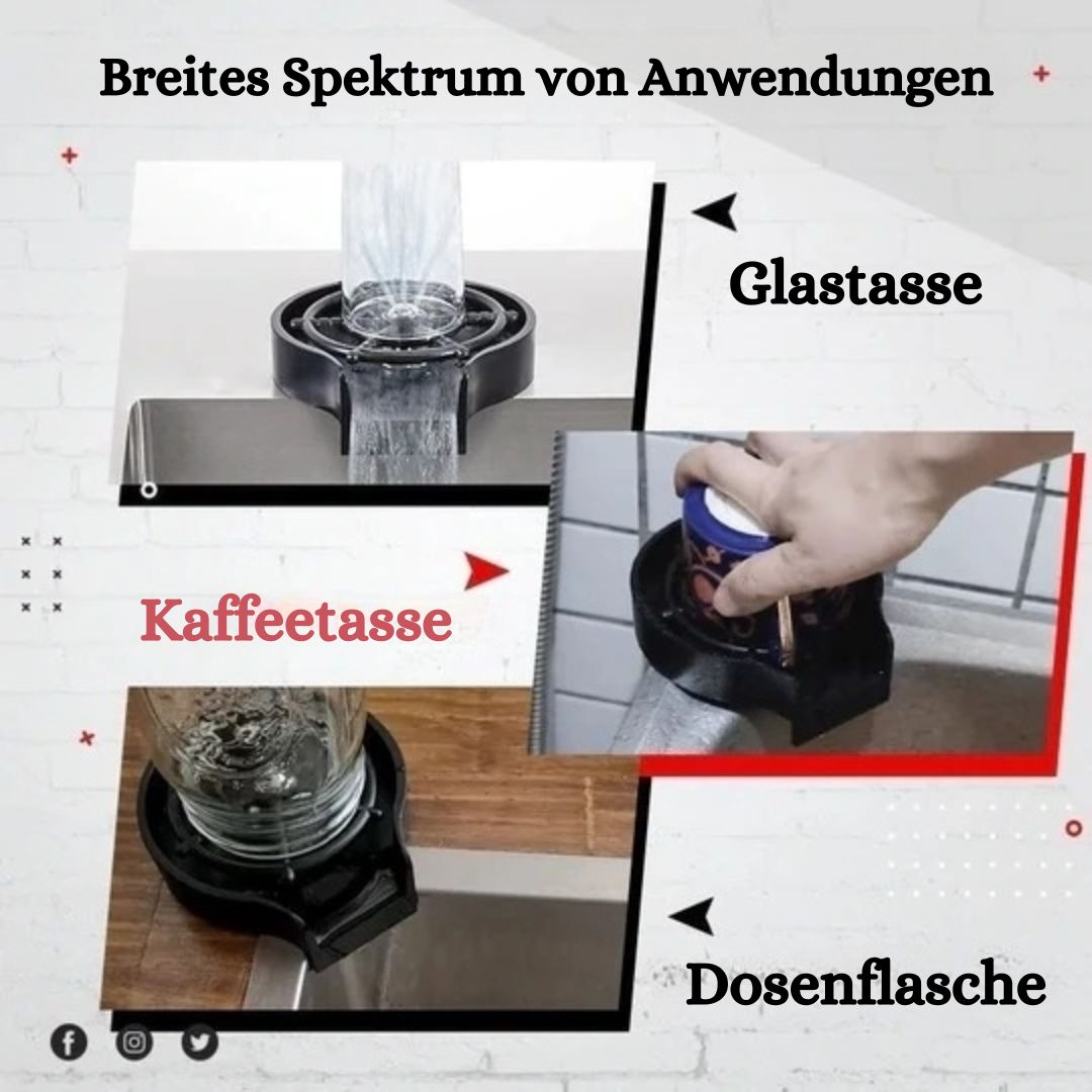 RinsePro™ Automatische Gläserspülmaschine