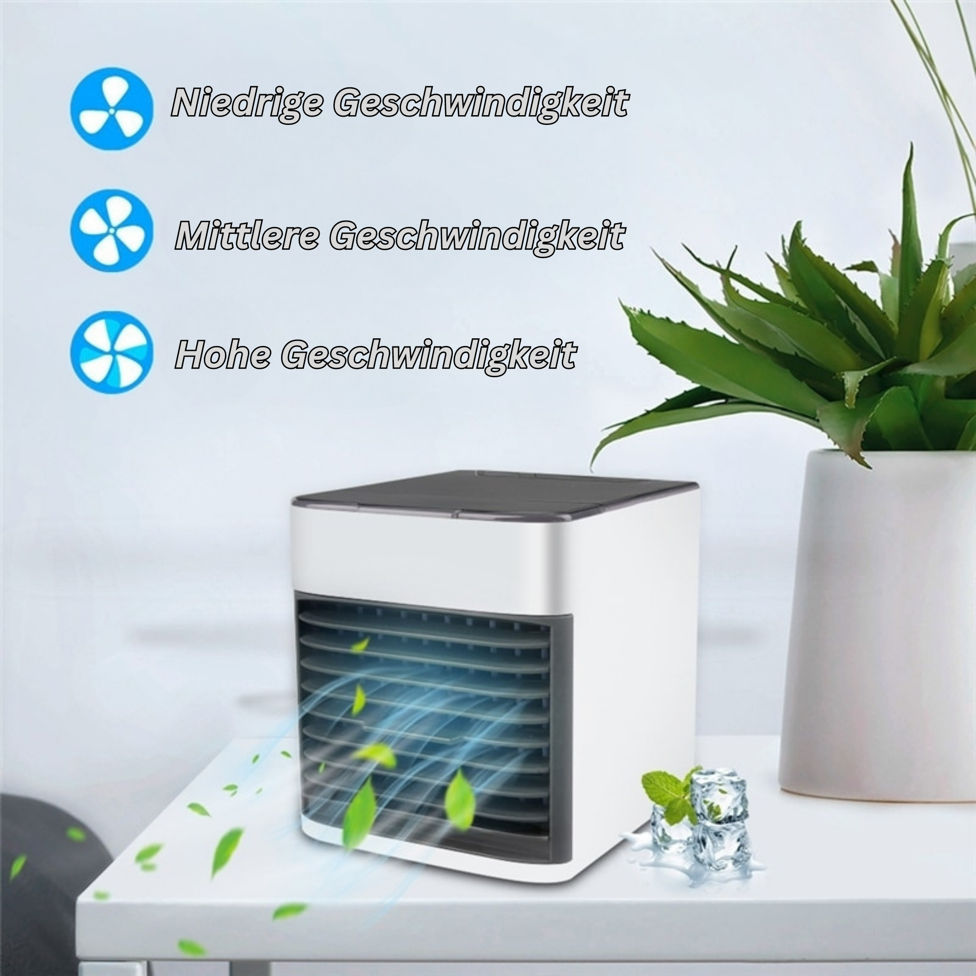 CoolBlast™️ I  Tragbare Mini-Klimaanlage