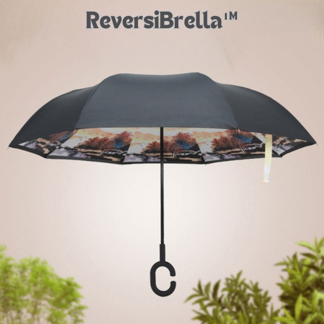 ReversiBrella™ Wende-Regenschirm