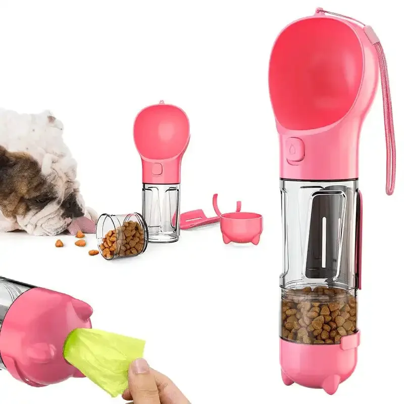 PawsBottle™ - 3-in-1 Tragbare Hunde-Flasche