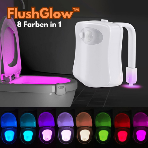 FlushGlow™ - Toilettenlampe mit Sensor