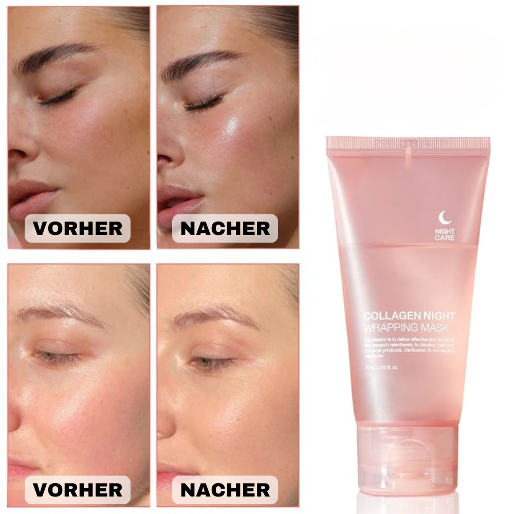 CalmGlow™ - Collagen Nacht-Wrap-Maske
