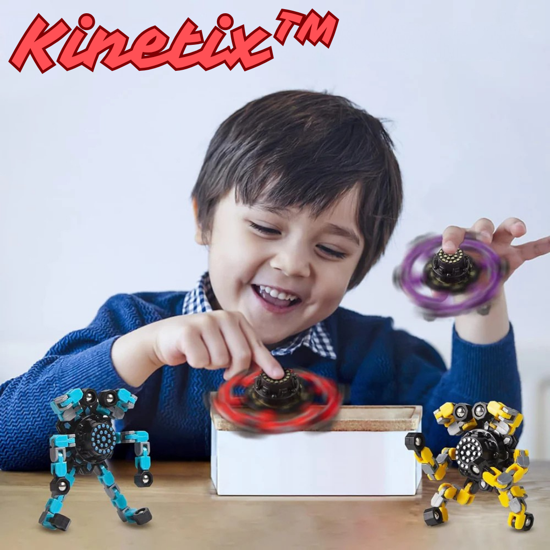 Kinetix™ – Verformter Fidget Spinner (1+1 GRATIS)