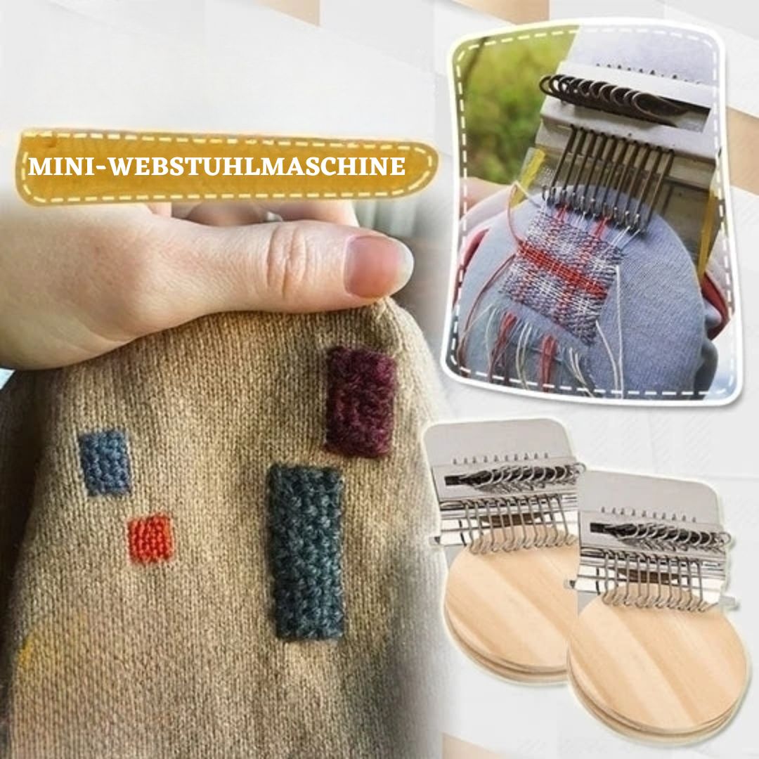 QuickStitch™ Mini-DIY-Nähwebstuhl