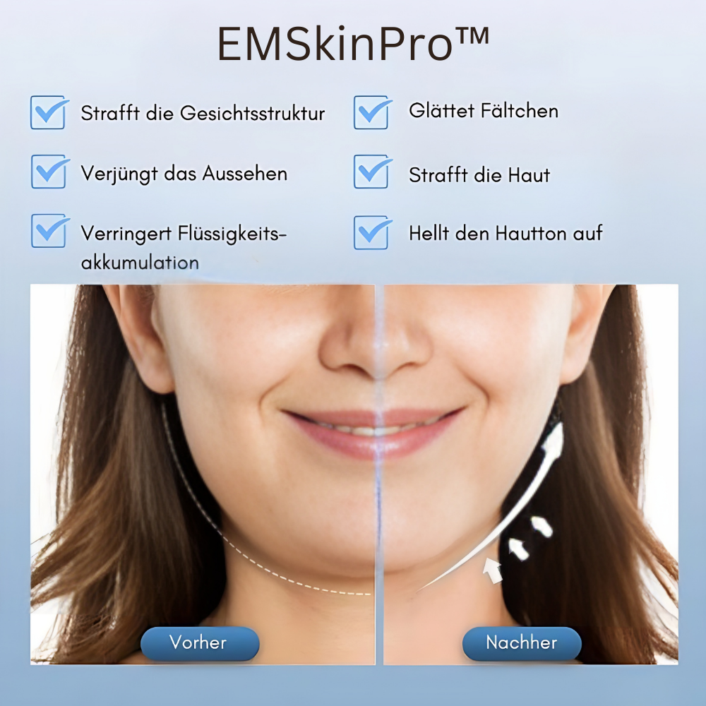 EMSkinPro™ - EMS Gesichtsmassagegerät Stimulator