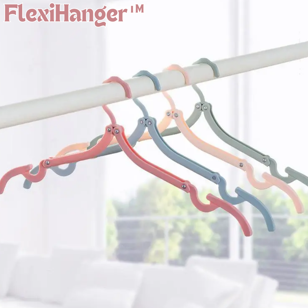 FlexiHanger™ Faltbarer Kleiderbügel (12 Stück Satz)