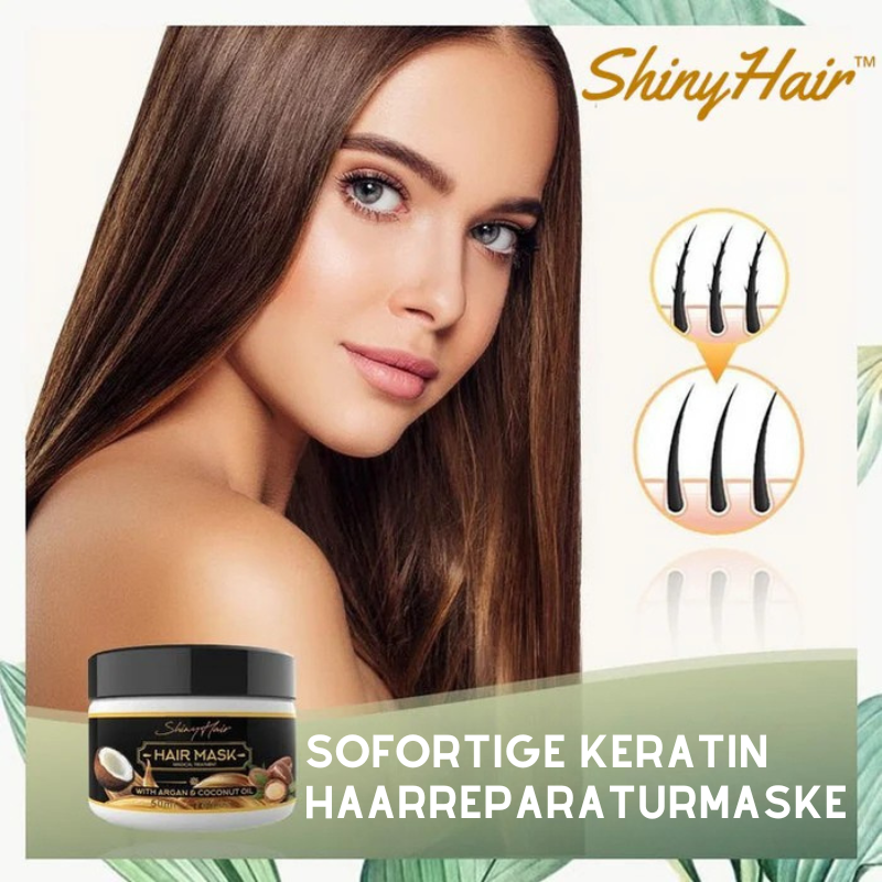 ShinyHair™ - Sofortige Keratin Haarreparaturmaske