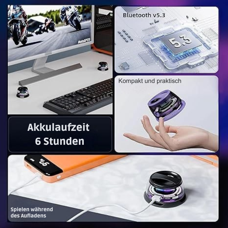 BoomPod™ - Mini magnetischer Bluetooth-Lautsprecher