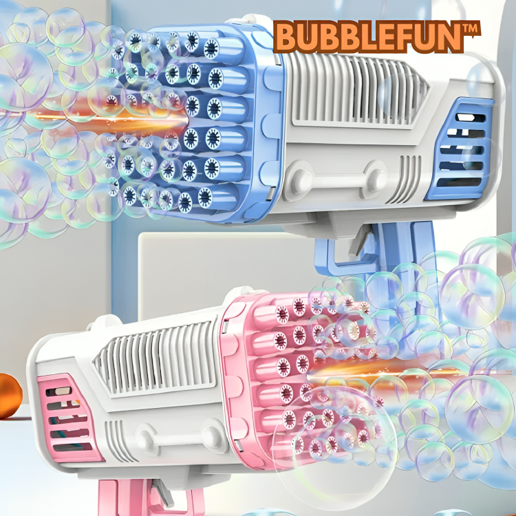 BubbleFun™ - Bunte Seifenblasenpistole