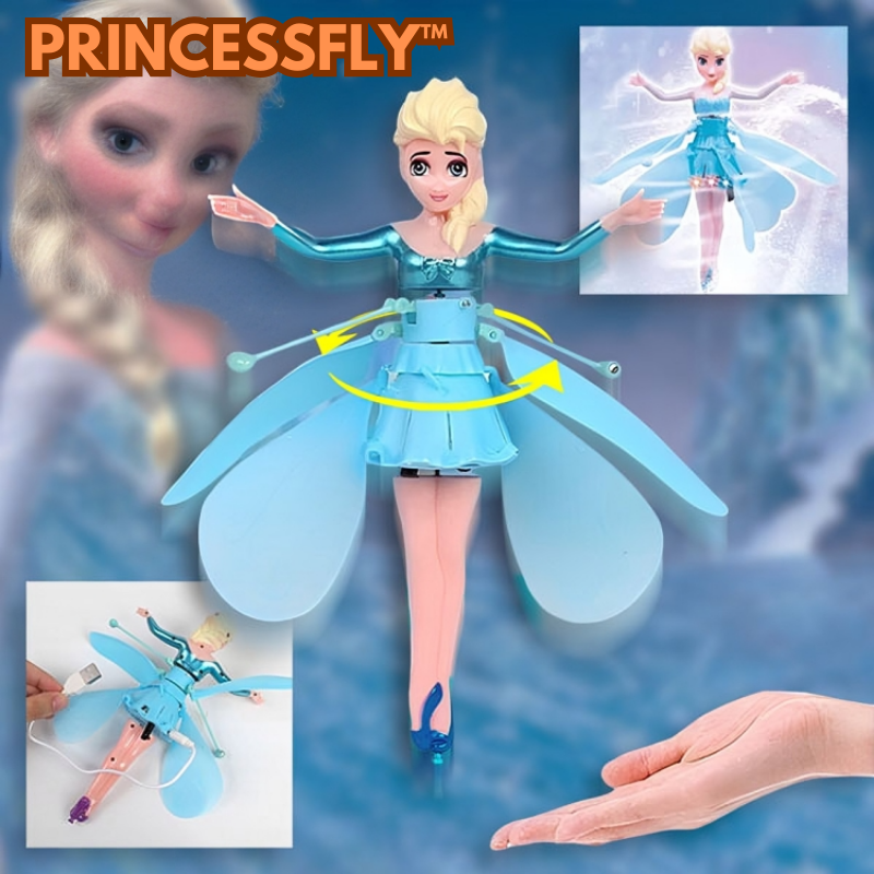 PrincessFly™ - Fliegende Feenpuppe