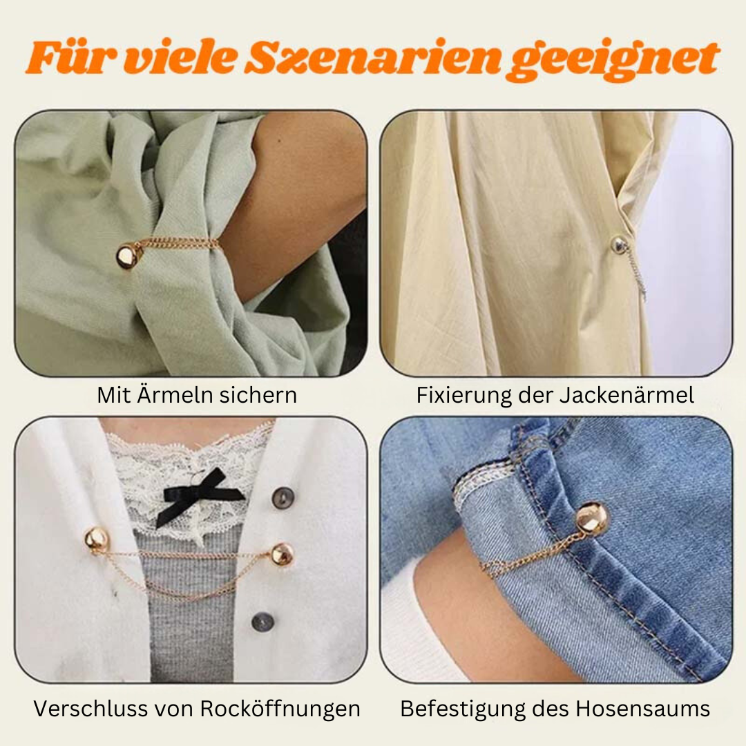 LuxClip™ Magnetische Kleidungsklammern (1 + 1 Satz GRATIS)