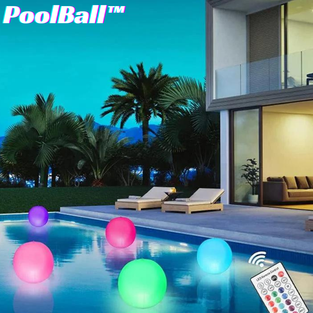 PoolBall™ 16 Farben leuchtendes Wasserball-LED-Licht