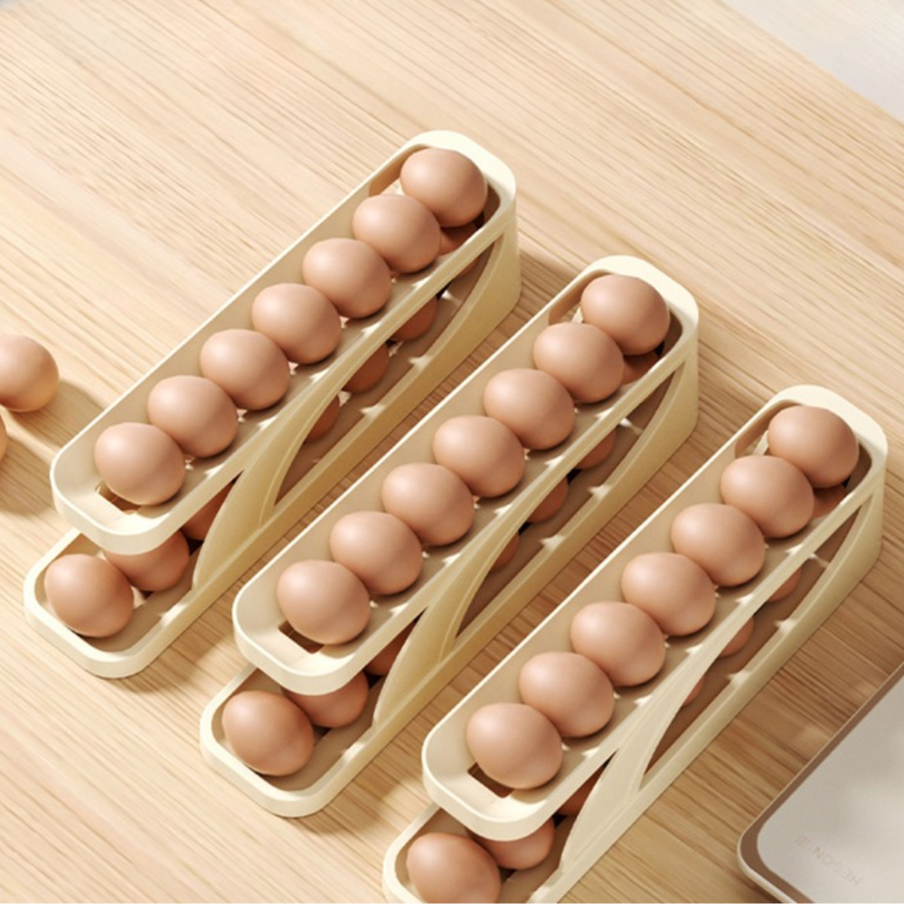 EggScroller™ - Automatisch rollendes Eierregal (1+1 GRATIS)