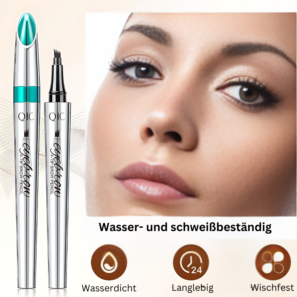 QIC™ - Wasserfester 3D Microblading Augenbrauenstift (1+1 GRATIS)