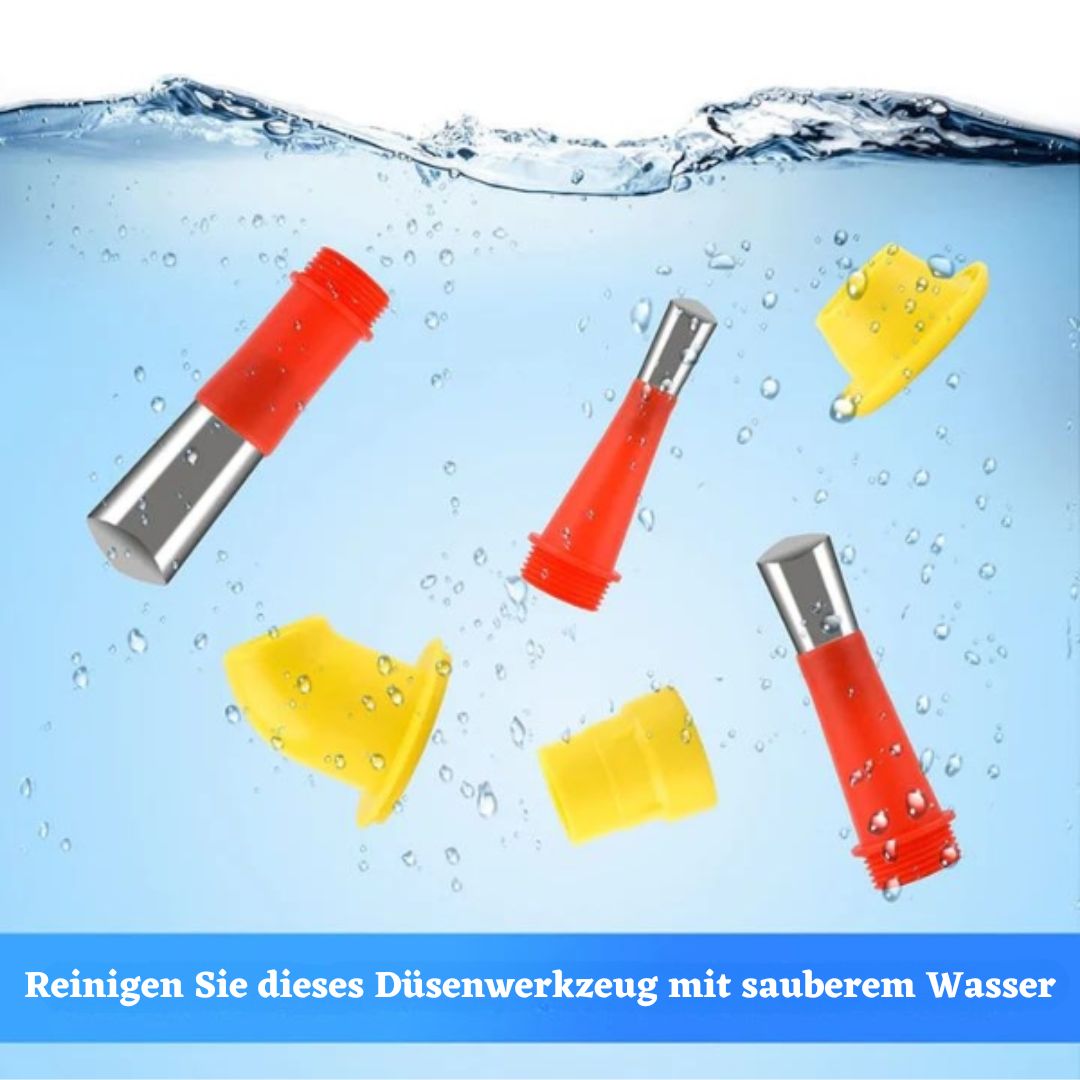 FlexNozzle™ Edelstahl-Düsensatz (14 Stücke)