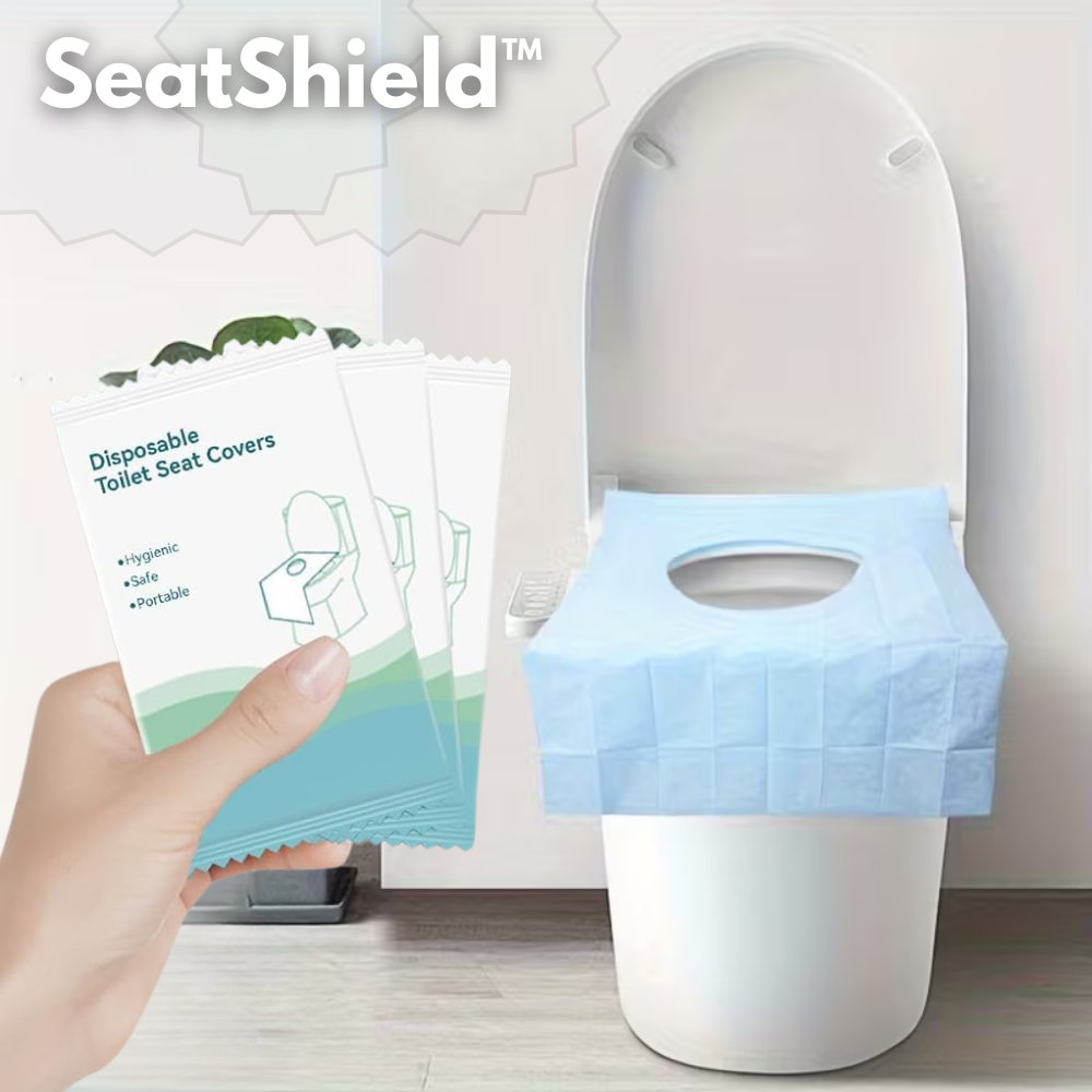 SeatShield™ - Einweg Toilettensitzbezüge (10 Stück)