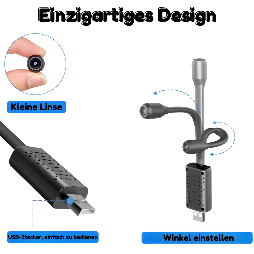 SecretSight™ - Drahtlose Spionagekamera