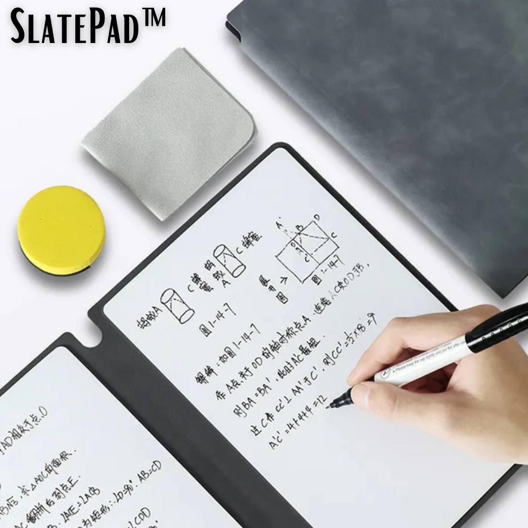 SlatePad™ Abwischbares Notizbuch