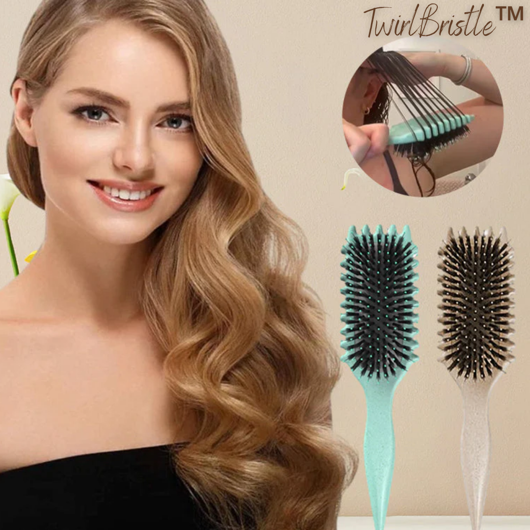 TwirlBristle™ Elastische Lockenstyling-Bürste