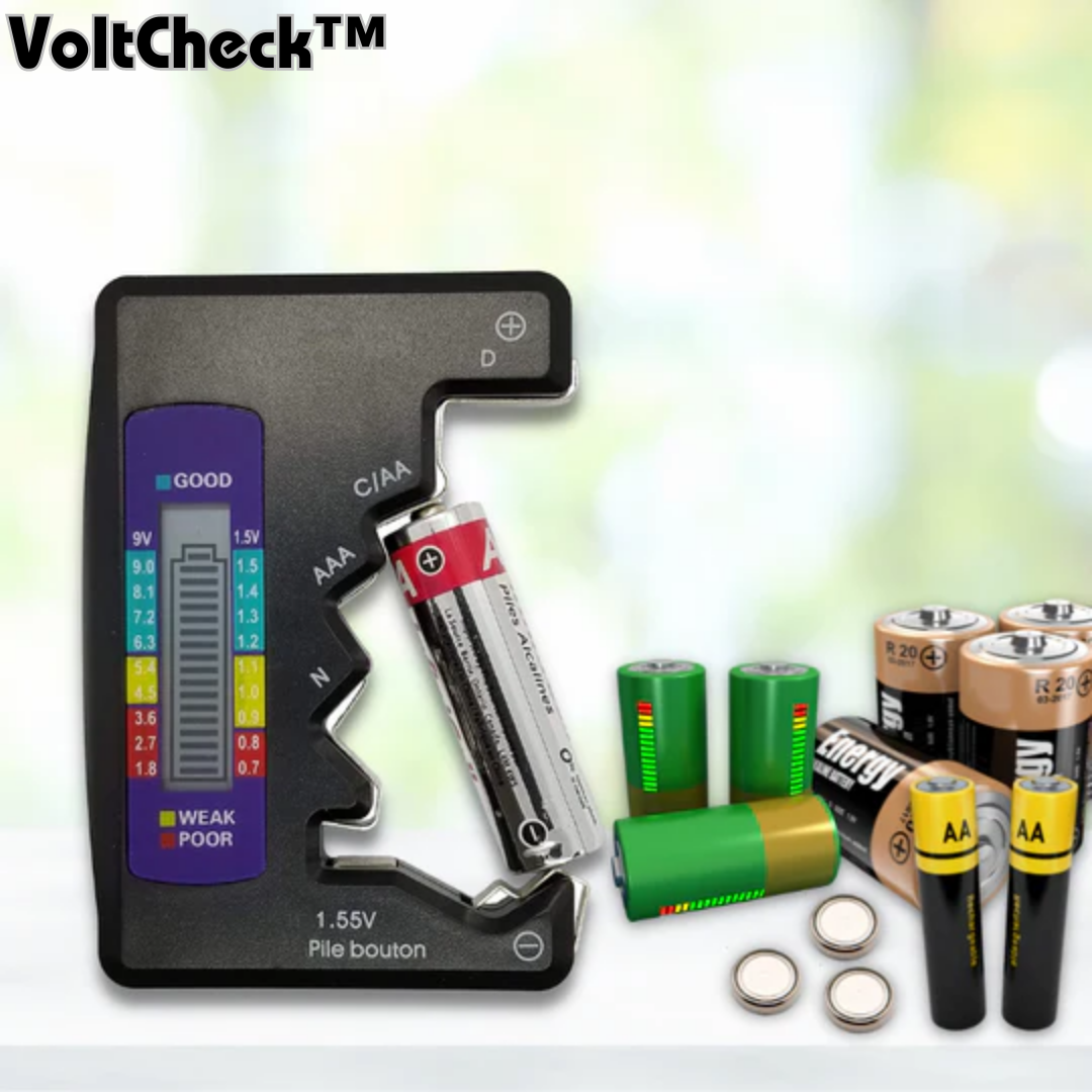 VoltCheck™ Digitale Batterie Tester