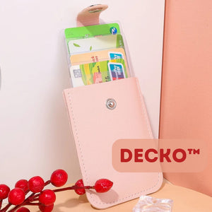 Decko™ - Leder-Kartenhalter (1+1 GRATIS)