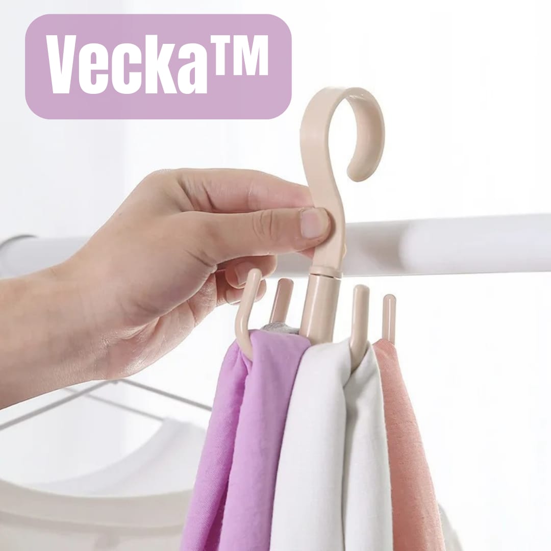 Vecka™ - Drehbare Kleiderbügelhaken (1+1 GRATIS)