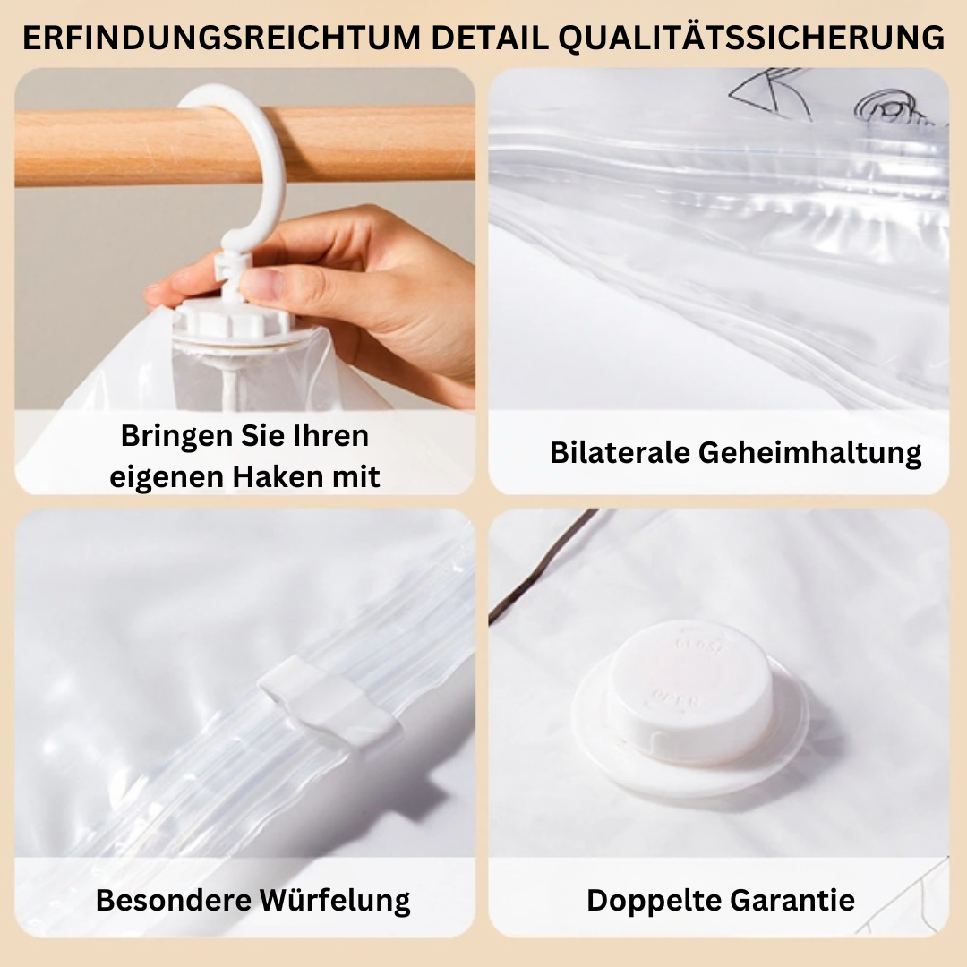 ZipLocks™ Vakuum-Kleideraufbewahrungssäcke