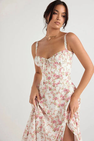 Sundress™️ | Floral Modellierendes Kleid