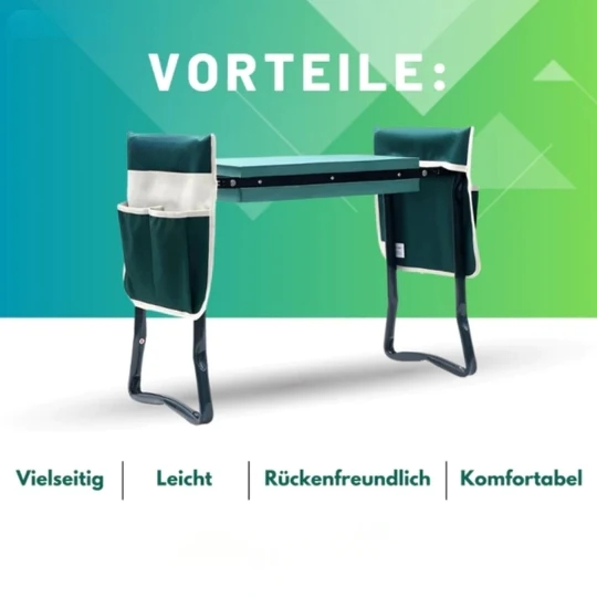 GardenEase™ Klappbarer Gartenhocker