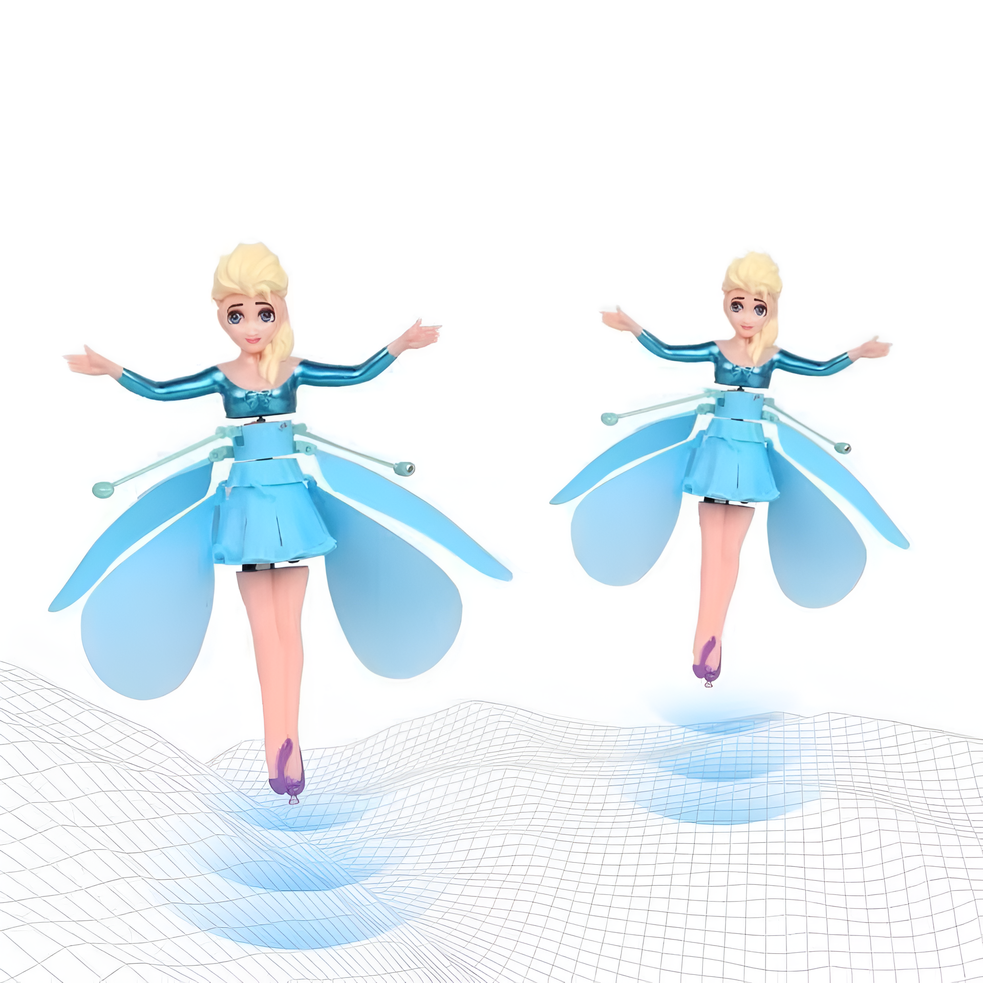 PrincessFly™ - Fliegende Feenpuppe