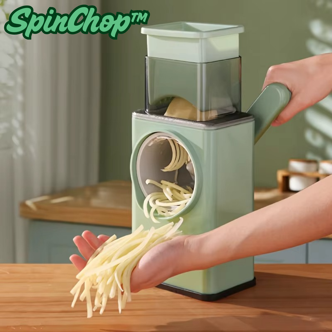 SpinChop™ - Multifunktionaler Rotierschneider