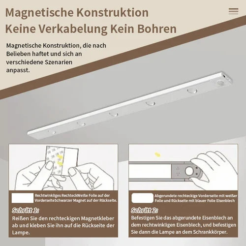 CabLite™ LED-Bewegungssensor-Schrankleuchte