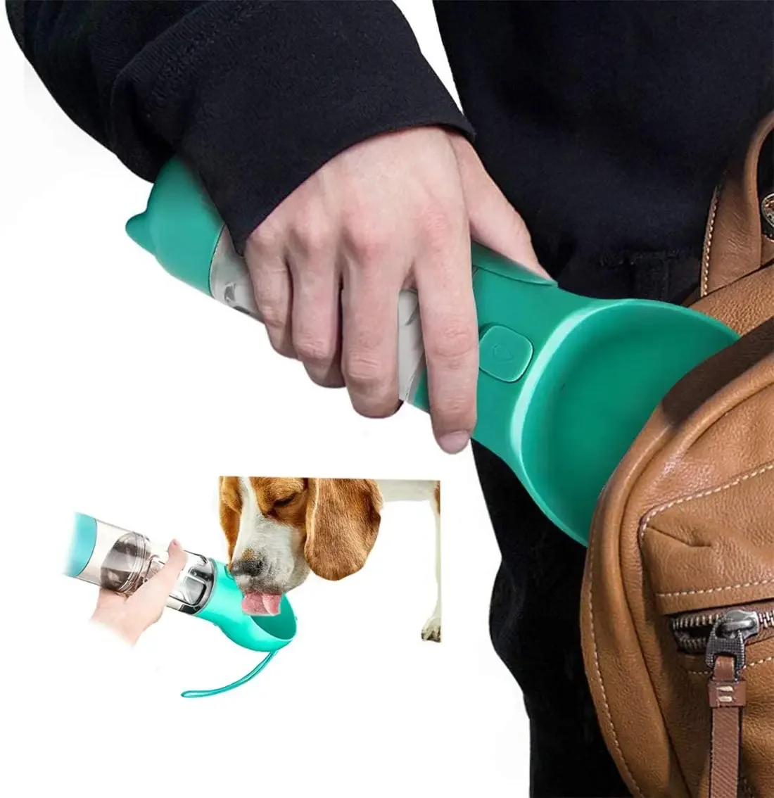 PawsBottle™ - 3-in-1 Tragbare Hunde-Flasche