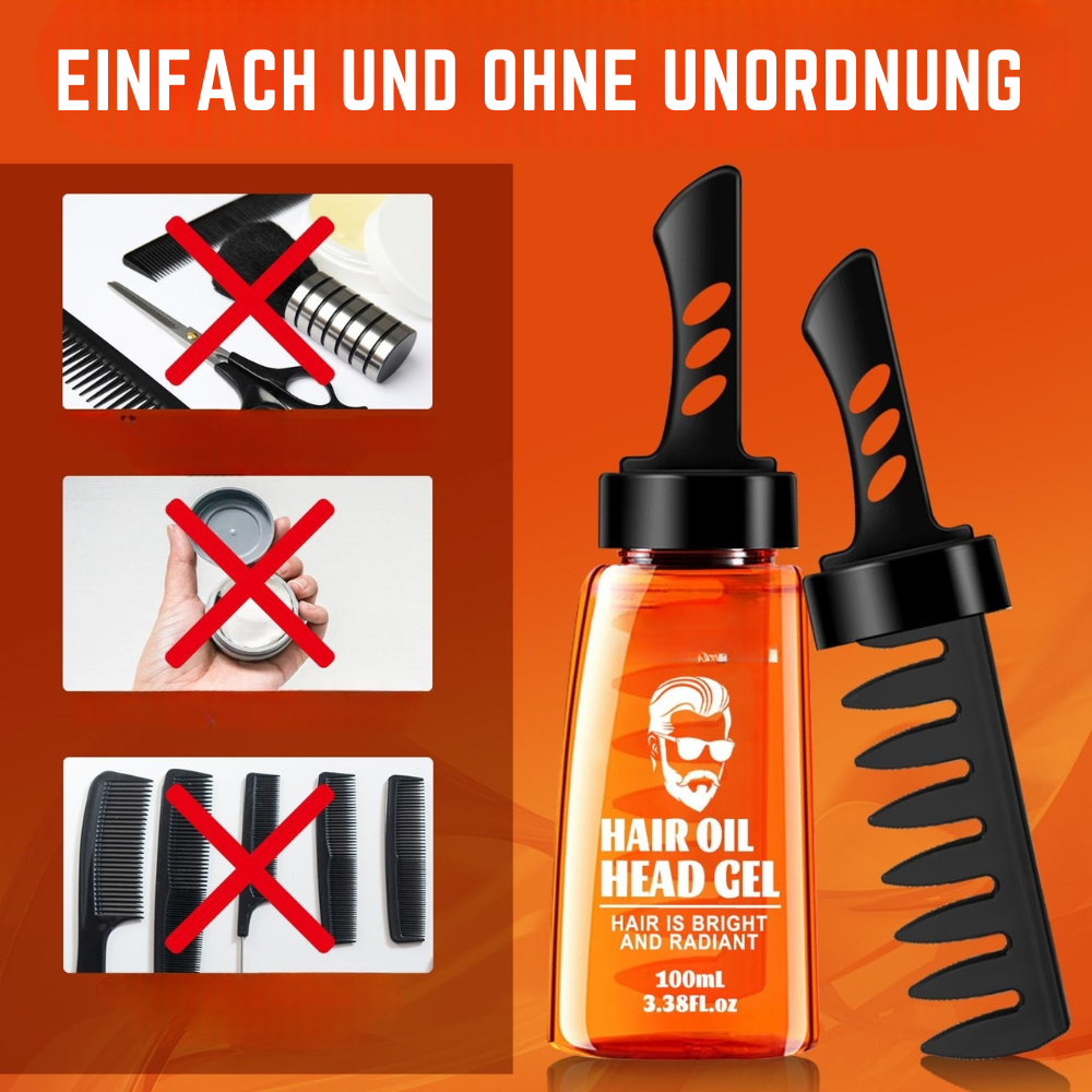 TwinGroom™ - 2-in-1 Haargel mit Kamm (1+1 GRATIS)