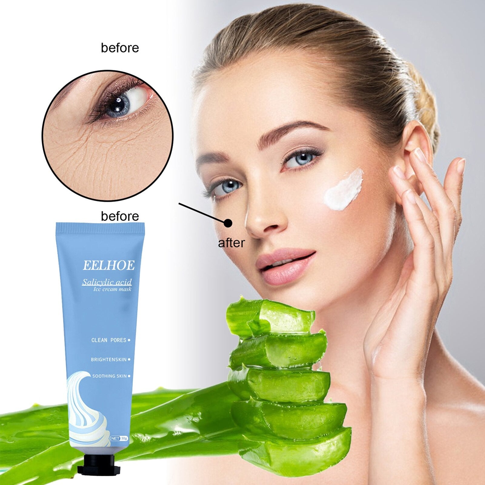 EELHOE™ - Salicylsäure Eiscreme Maske