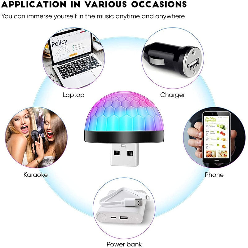 DiscoBall™ - USB Partylicht (1+1 GRATIS)