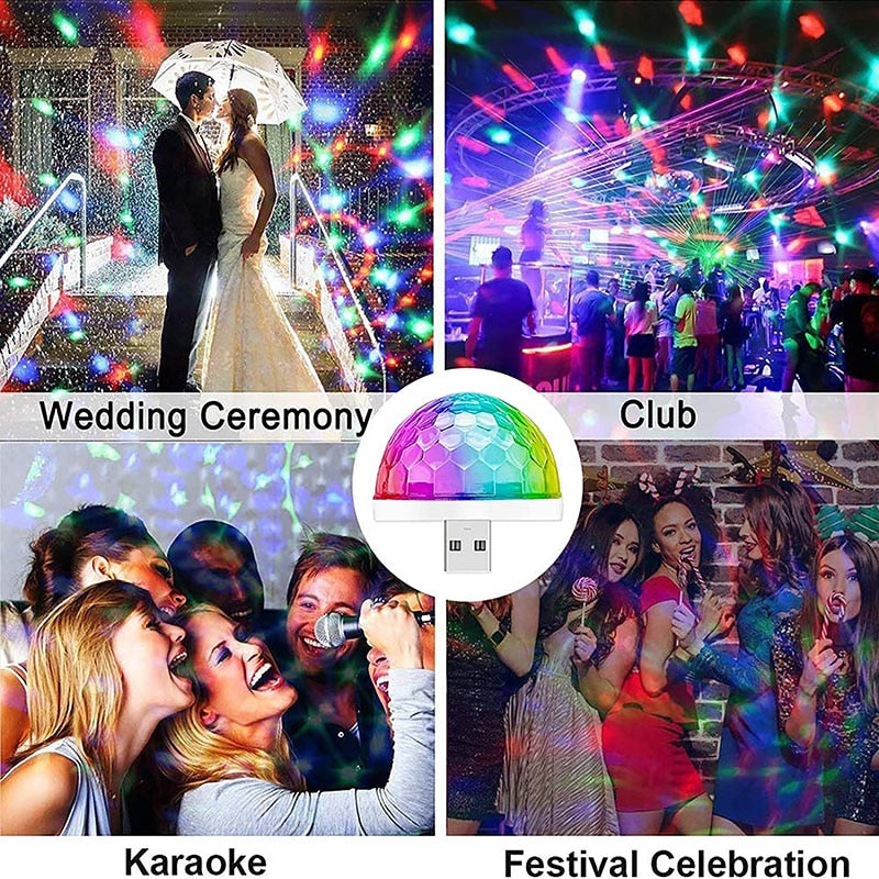 DiscoBall™ - USB Partylicht (1+1 GRATIS)