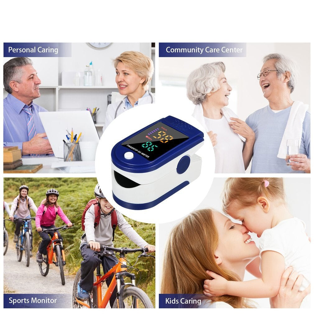 MaxHealth™ - Fingerspitzen-Pulsoximeter (1+1 GRATIS)