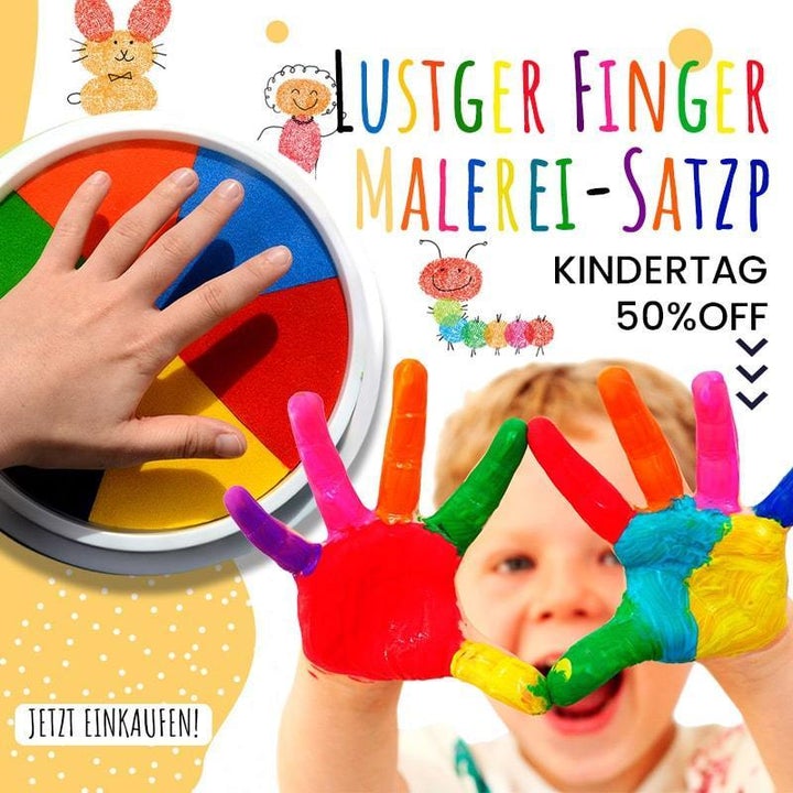 PaintFin™ - Lustiges Finger-Malen-Set (1+1 GRATIS)