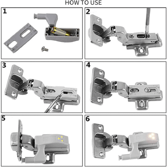 Sensi™ - Scharnier LED-Sensorleuchte (5+5 GRATIS)