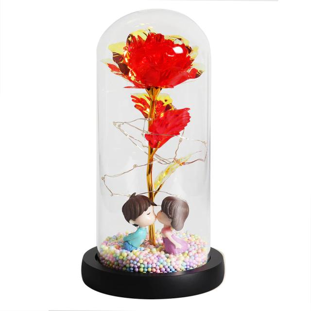 Enchanted Rose™ Glasdekoration