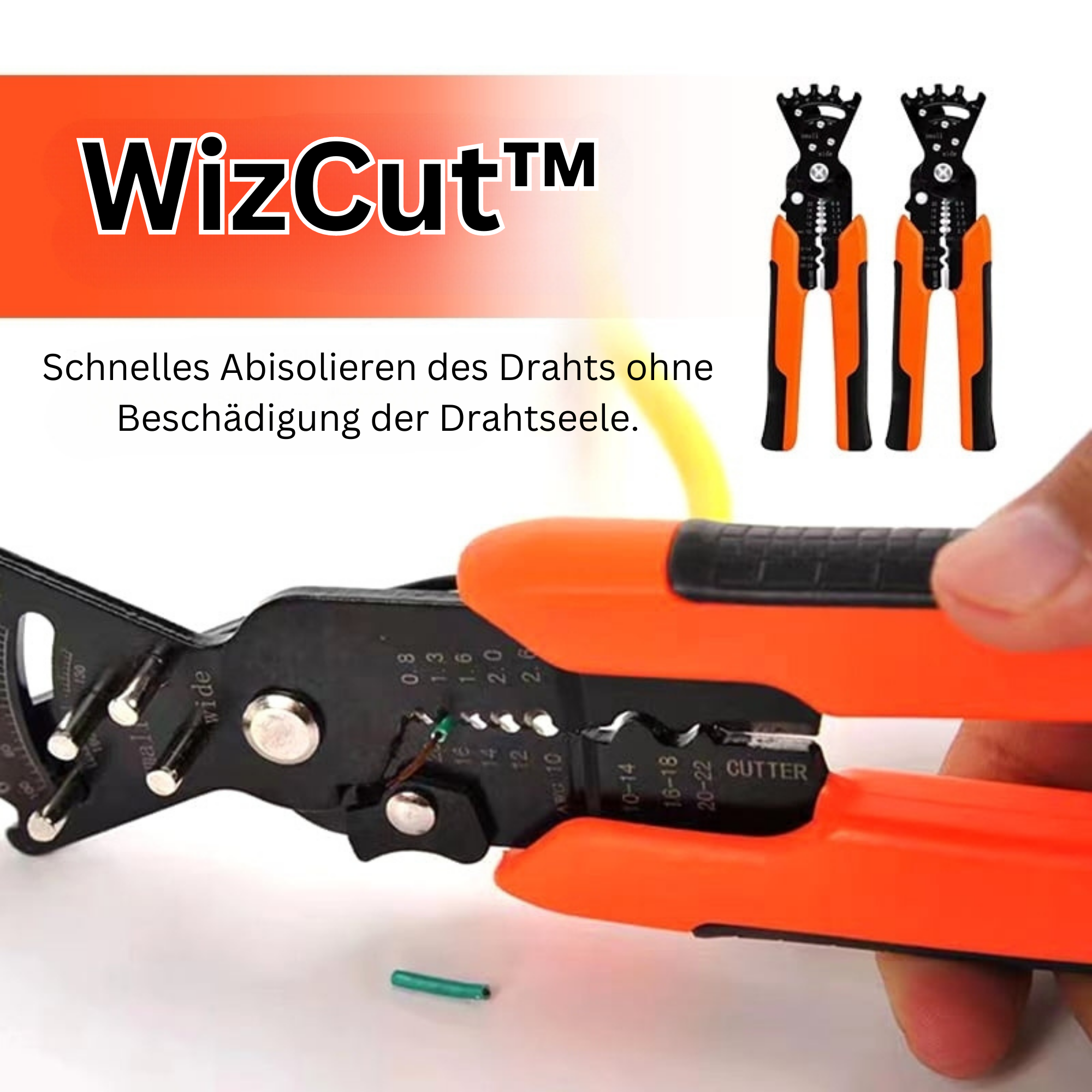 WizCut™️ I Multifunctional Abisolierzange