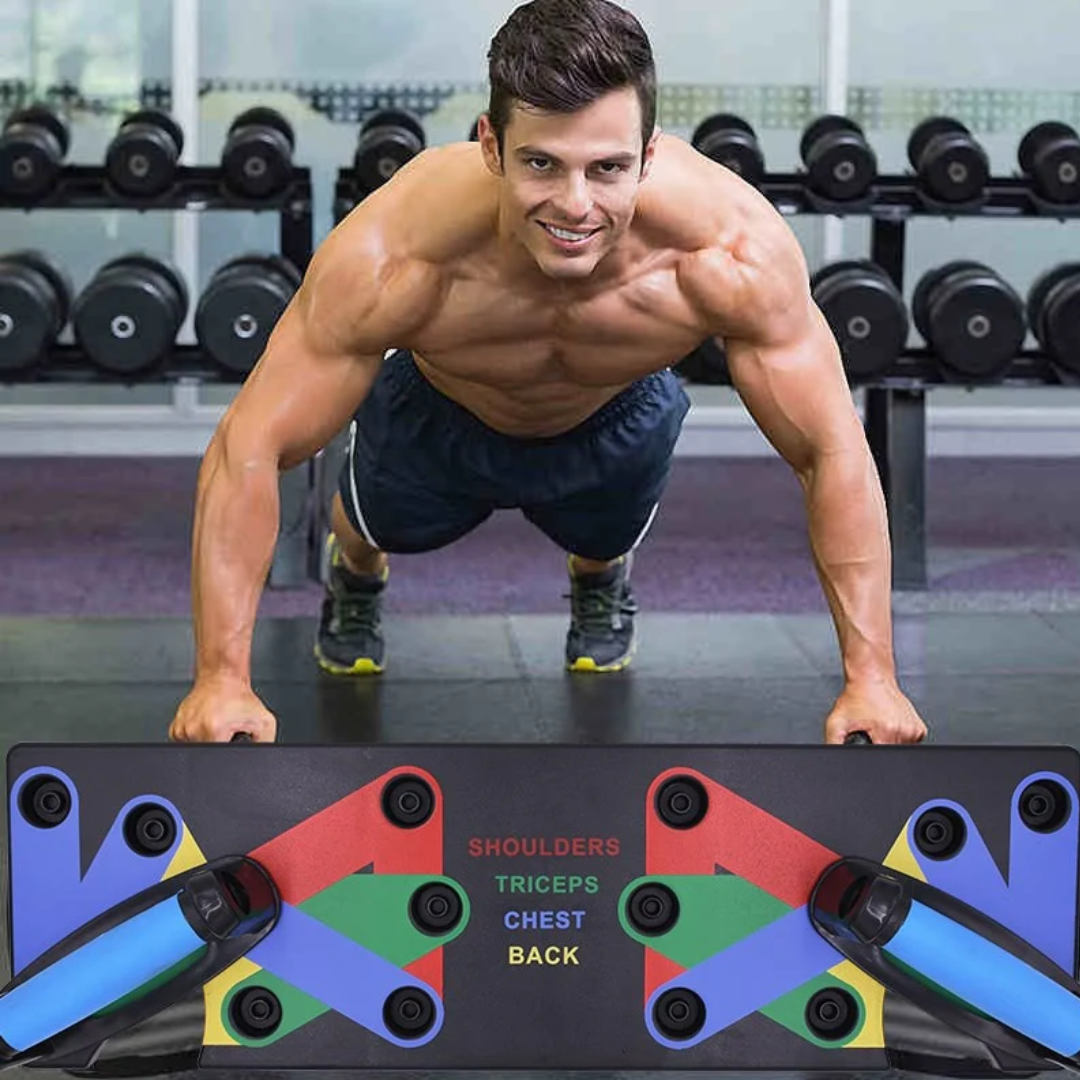 Muscle Board™ 9-in-1-Liegestützbrett