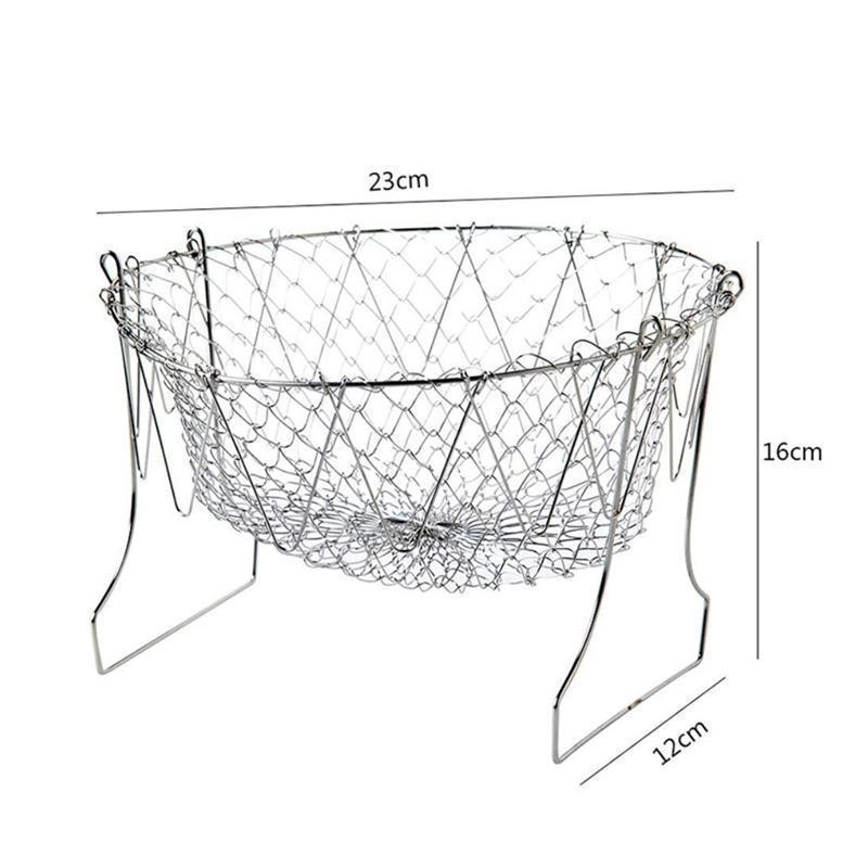 Strainer Pro™ Edelstahl Einziehbares Sieb Kochkorb