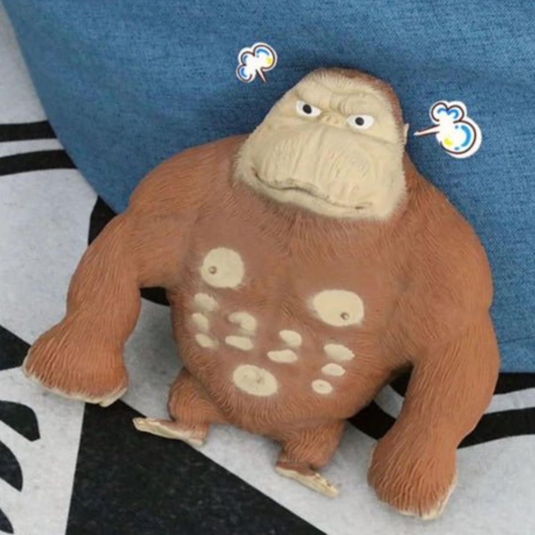 SquishyMonk™ Dekompression Gorilla Dehnungsspielzeug